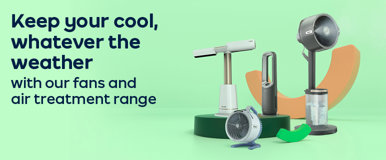 Keep your cool, whatever the weather with our fans and air treatment