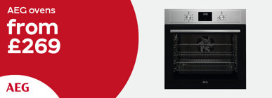 AEG ovens from £269