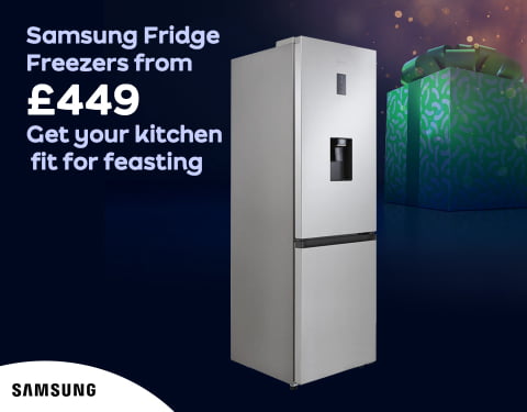 Samsung fridge freezers from £449 get your kitchen fit for feasting