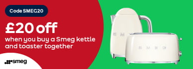 £20 off when you buy a Smeg kettle and toaster together
