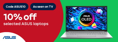 10% off selected ASUS laptops