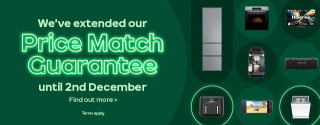We&#39;ve extended our Price Match Guarantee until 2nd December Find out more Terms apply