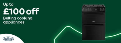 Up to £100 off Belling cooking appliances