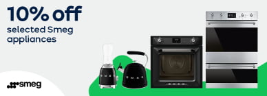 10% off selected Smeg appliances
