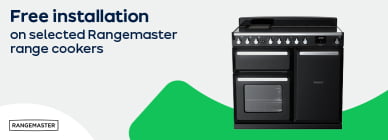 Free installation on selected Rangemaster range cookers