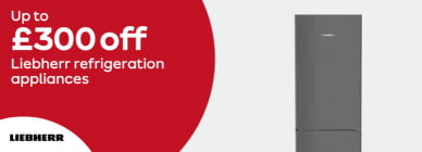 Up to £300 off Liebherr refrigeration appliances 