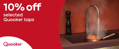 10% off selected Quooker taps