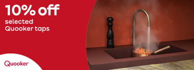 10% off selected Quooker taps