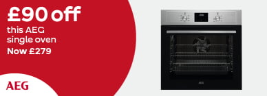 £90 off this AEG single oven Now £279