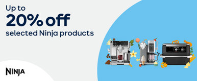 Up to 20% off selected Ninja products