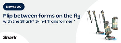 Flip between forms on the fly with the Shark 3-in-1 Transformer
