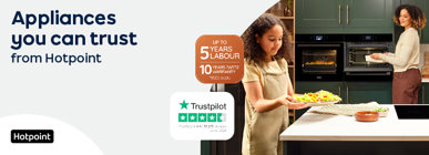 Appliances you can trust from Hotpoint