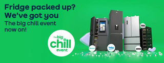 Fridge Packed up? We've got you The big chill event now on!
