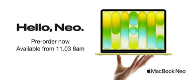 Hello, Neo. Pre-order now Available from 11.03 8am