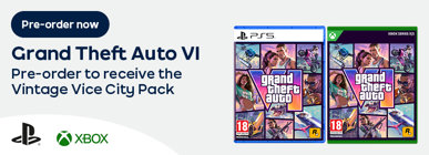 Grand Theft Auto VI Pre-order to receive the Vintage Vice City Pack