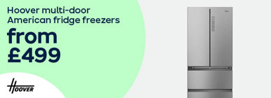 Hoover multi-door American fridge freezers from £499