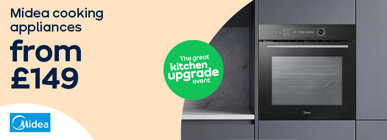 Midea cooking appliances from £149