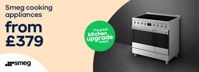 Smeg cooking appliances from £379